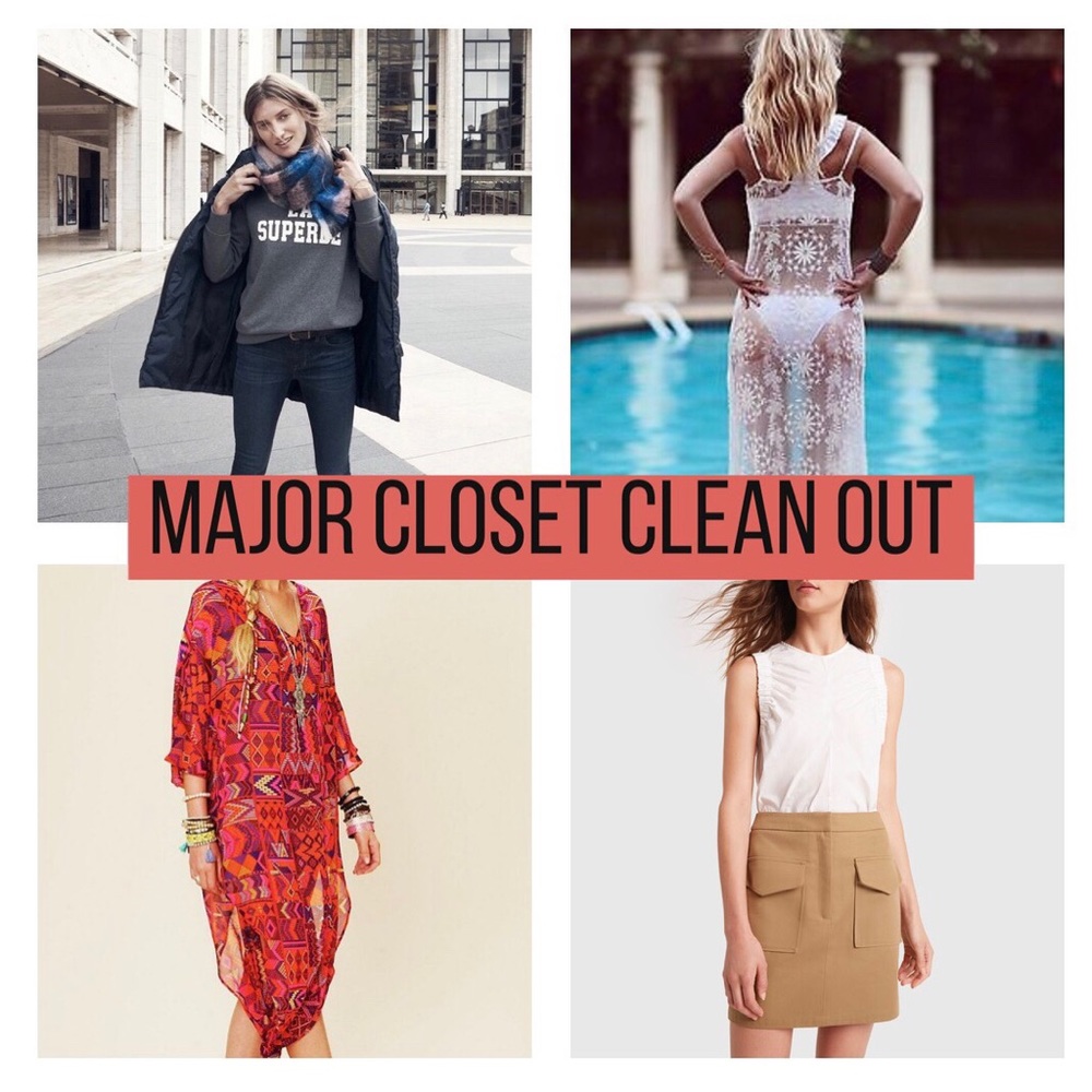 Major Closet Clean Out! ❤️🙌💃🏻👗👠🥿👙